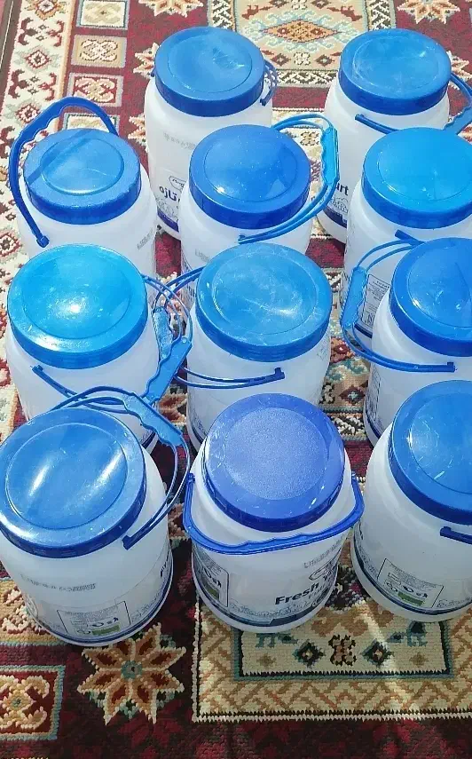 دبه|ظروف نگهدارنده، پلاستیکی، یک‌بارمصرف|معصومیه, |دیوار