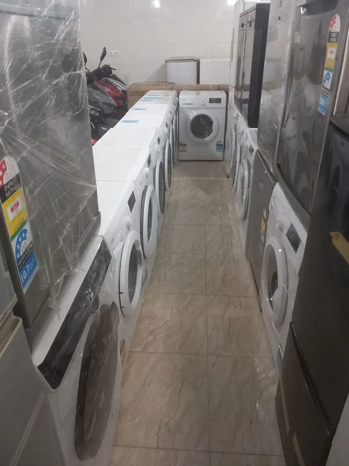 لباسشویی اصل تمام اتومات صفرآدرس جی جیان|ماشین لباسشویی و خشککن لباس|قشم, |دیوار