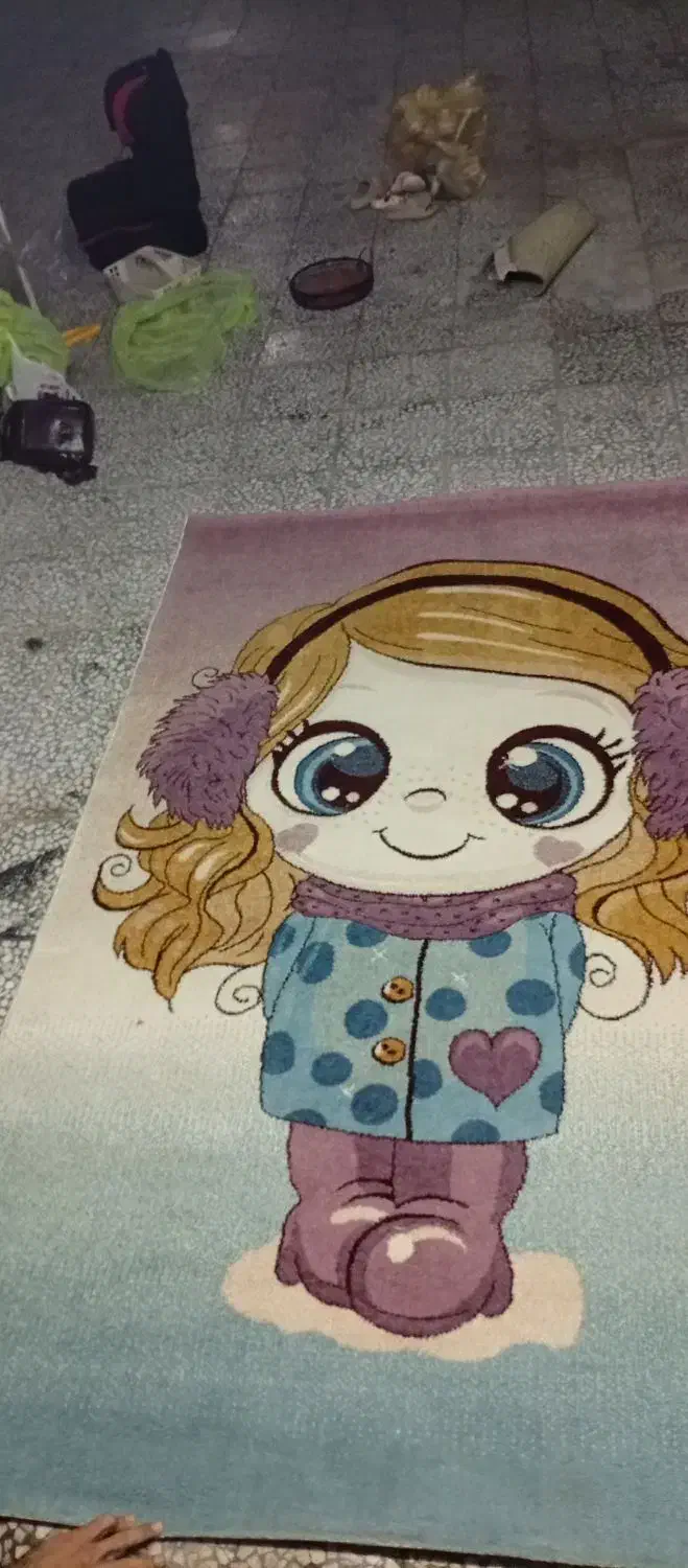 قالیچه کودک ۴متری|فرش|بندر انزلی, کلیور|دیوار