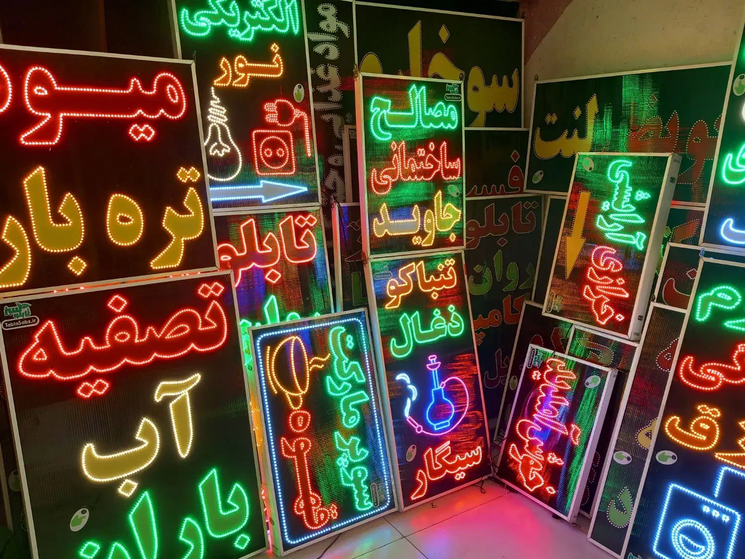 تابلوسازال ای دی ثابتLED میوه تره بارسبزی ۵۰ در ۵۰|فروشگاه و مغازه|شیراز, شیخ علی چوپان|دیوار