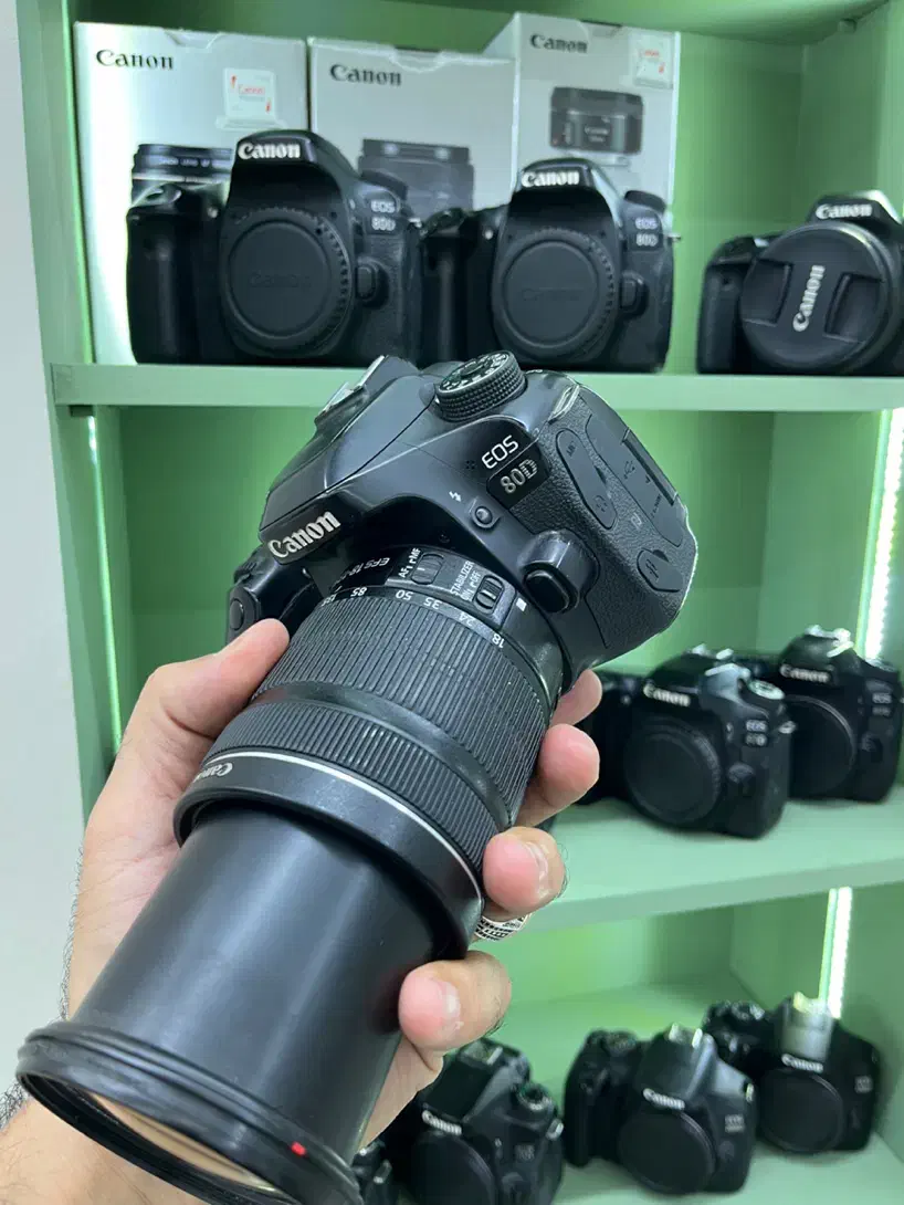 80D canon|دوربین عکاسی و فیلم‌برداری|قم, بلوار امین و ساحلی|دیوار