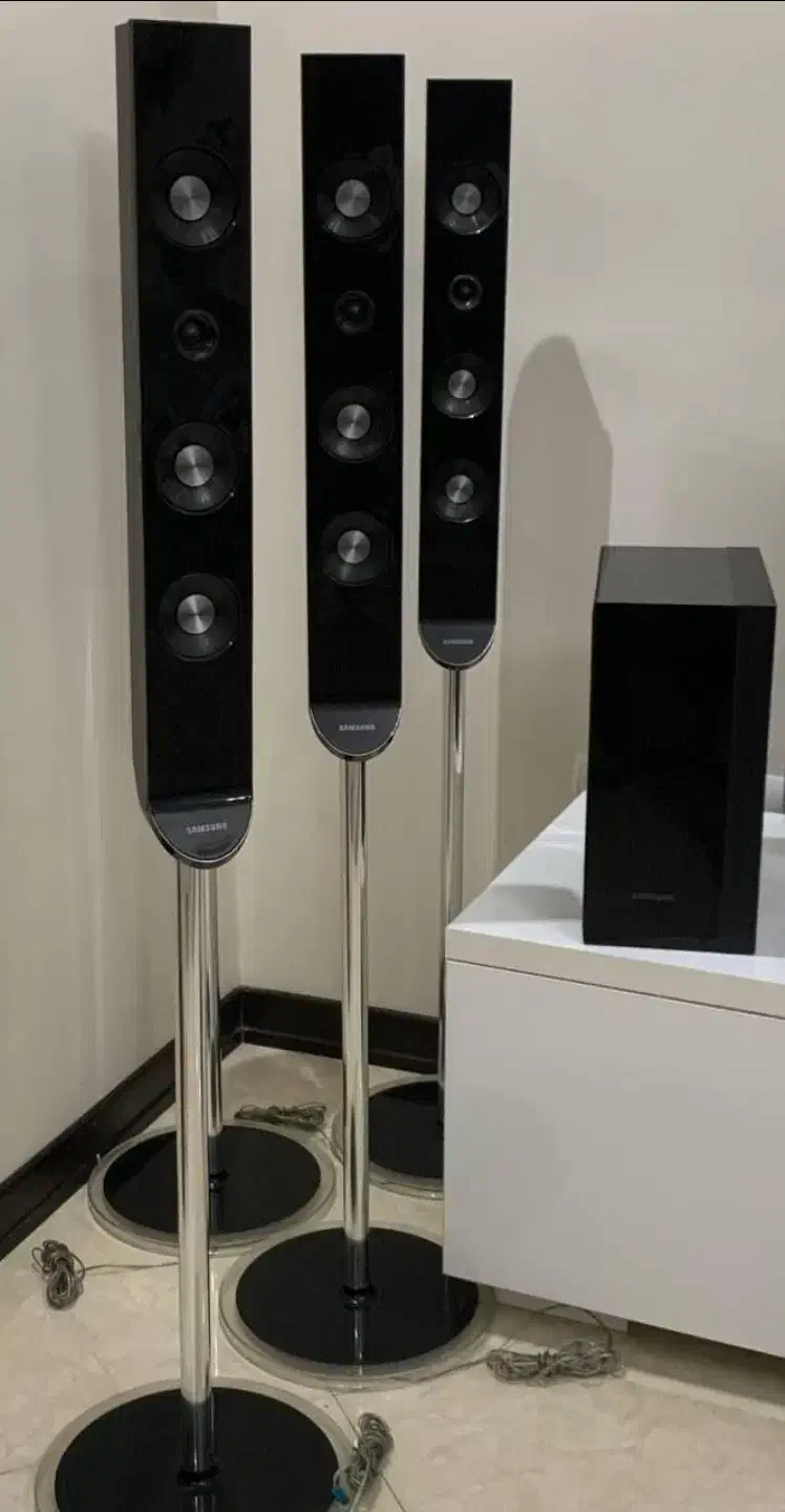 ست اسپیکر ایستاده Samsung همراه با سابووفر|سیستم صوتی خانگی|تهران, یافتآباد|دیوار