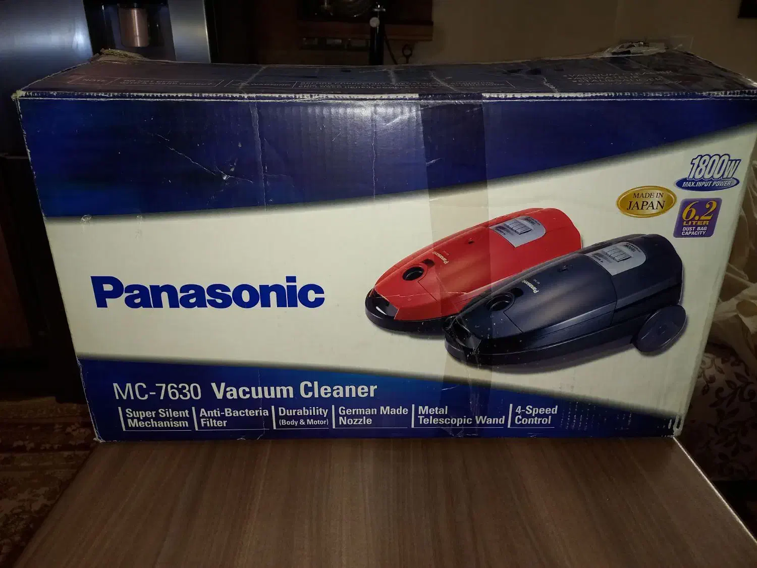 فروش جارو برقی کارکرده پاناسونیک|جاروبرقی، جارو شارژی، بخارشو|قم, باجک دو|دیوار