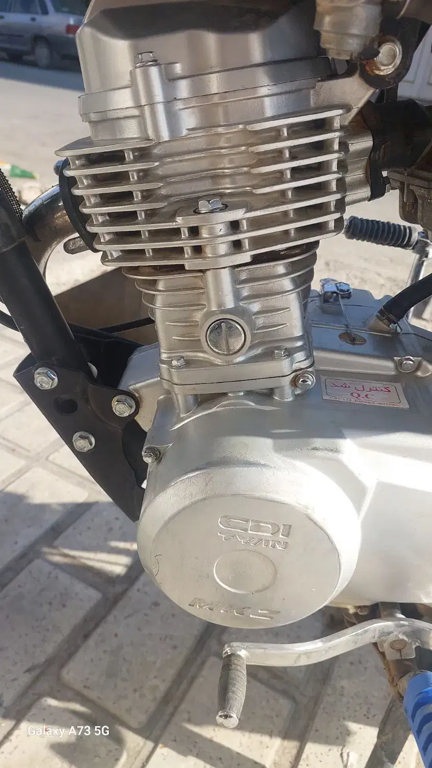 موتور ۱۲۵ مدل۹۵ بکر|موتورسیکلت|مرودشت, فاز اول شهرک فرهنگیان|دیوار