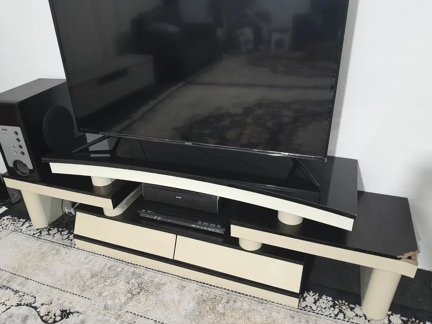 میزتلوزیون۴تیکه۲کشوداره|میز تلویزیون|پاکدشت, پاکدشت (مامازند)|دیوار