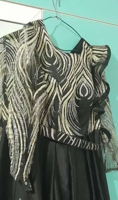 لباس مجلسی مشکی سایز ۴۶|لباس|آمل, |دیوار