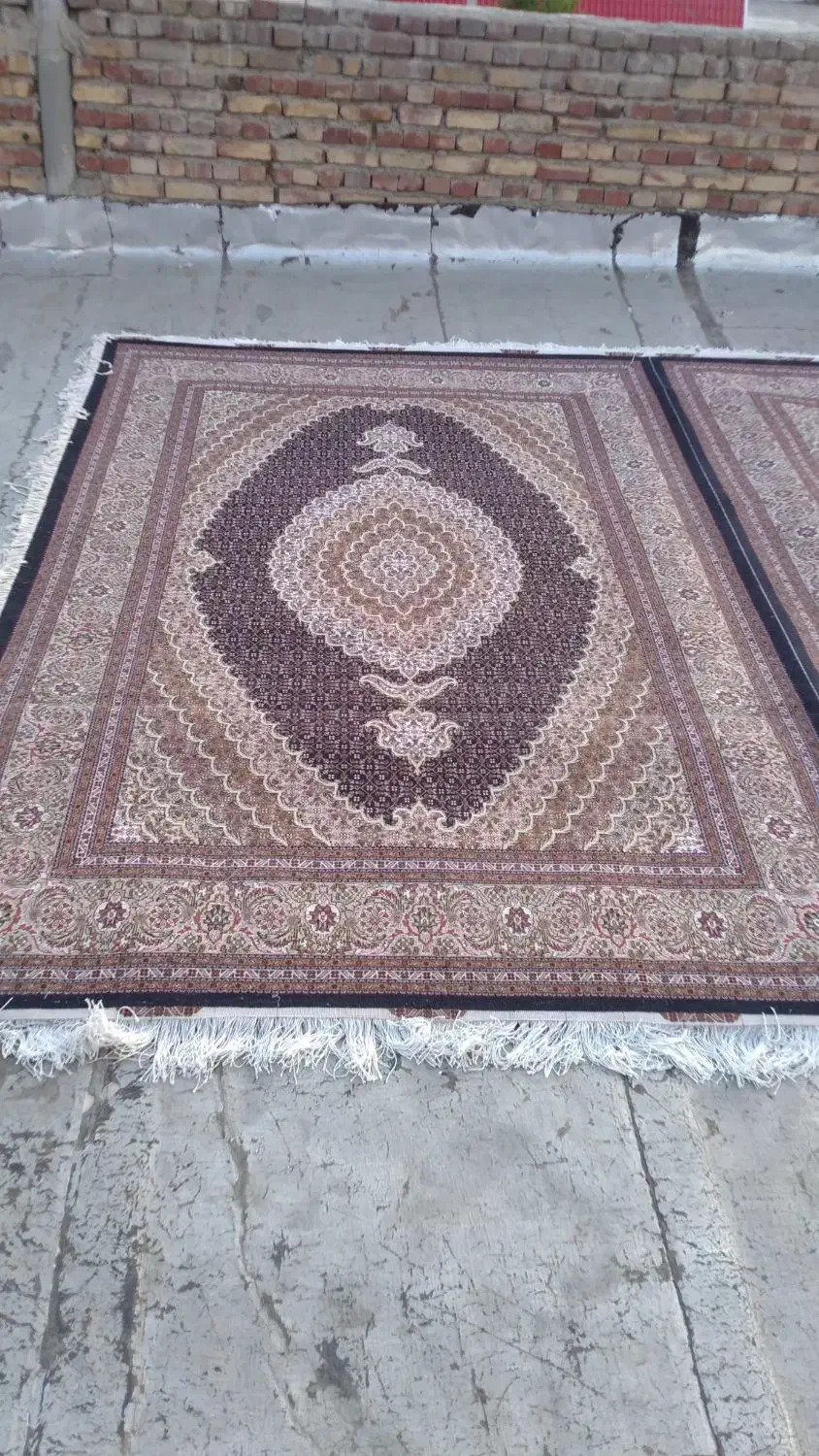 فرش دستبافتماهی 3.5در5|فرش|تبریز, |دیوار