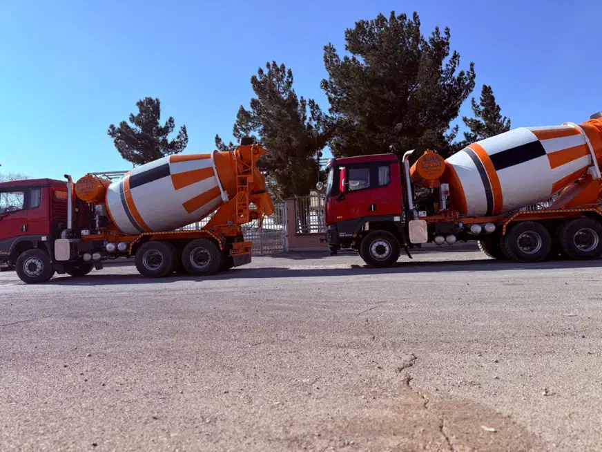 تراک میکسر بتن تریلی میکسر|خودرو سنگین|رباط‌کریم, رباط‌کریم|دیوار