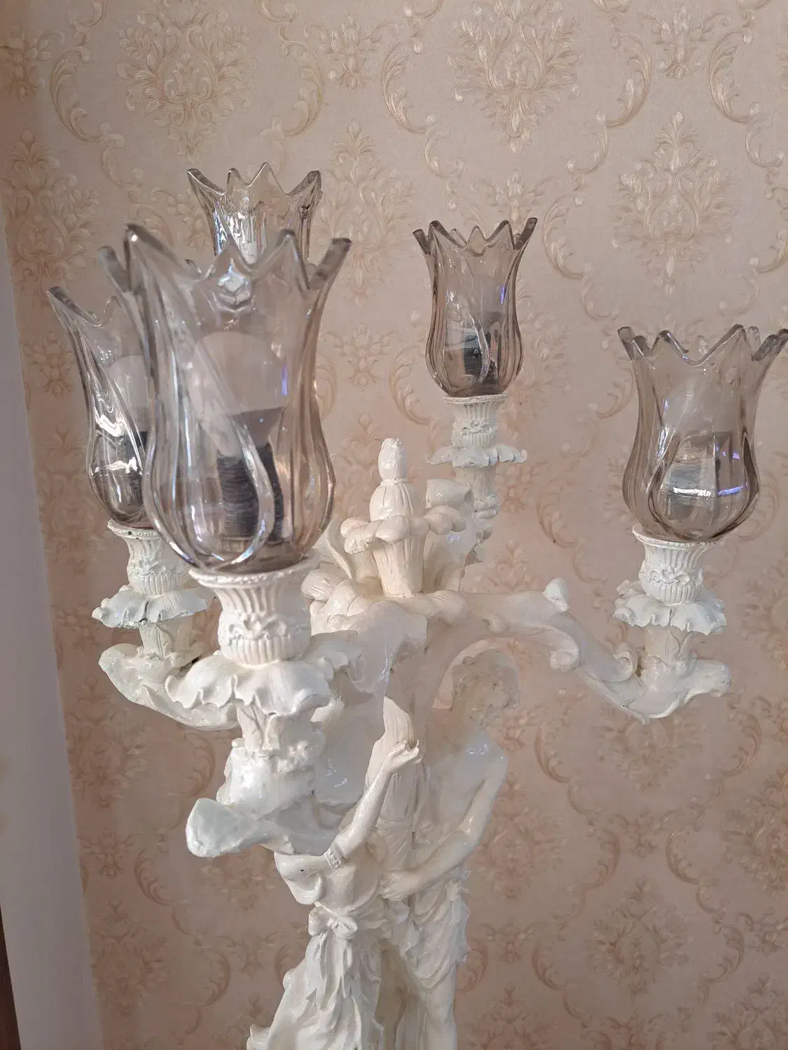 آباژور گچی|چراغ خواب و آباژور|تهران, سردارجنگل|دیوار