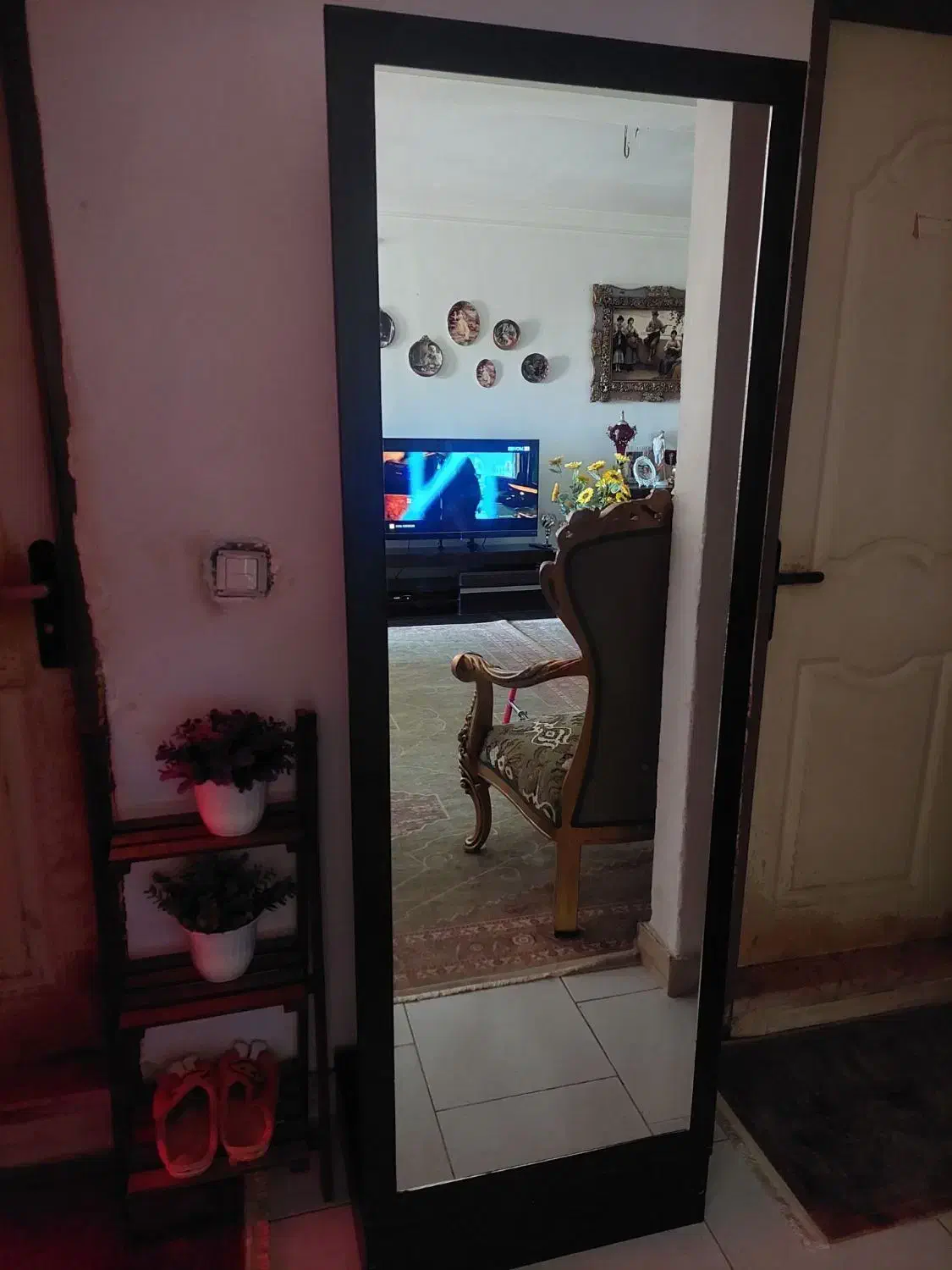 آینه قدی|جاکفشی، کمد، دراور|گرگان, |دیوار