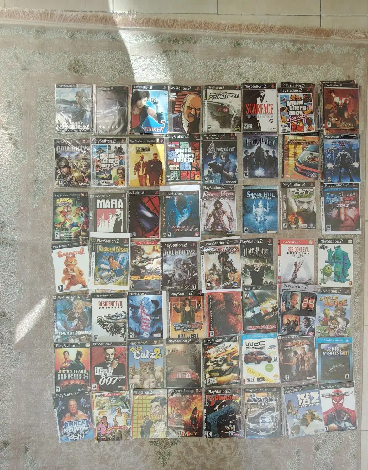 فروش ۳۰۰ عدد عنوان بازی پلی ۲ سر جمع|کنسول، بازی ویدئویی و آنلاین|سنندج, |دیوار