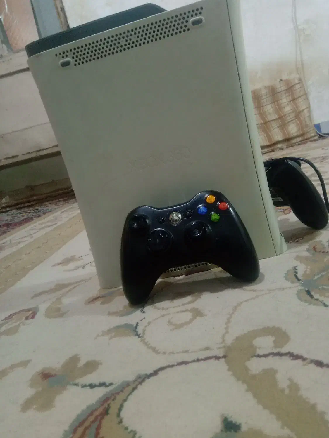 ایکس باکس 360 تمیز و سالم با دو دسته|کنسول، بازی ویدئویی و آنلاین|شادگان, |دیوار