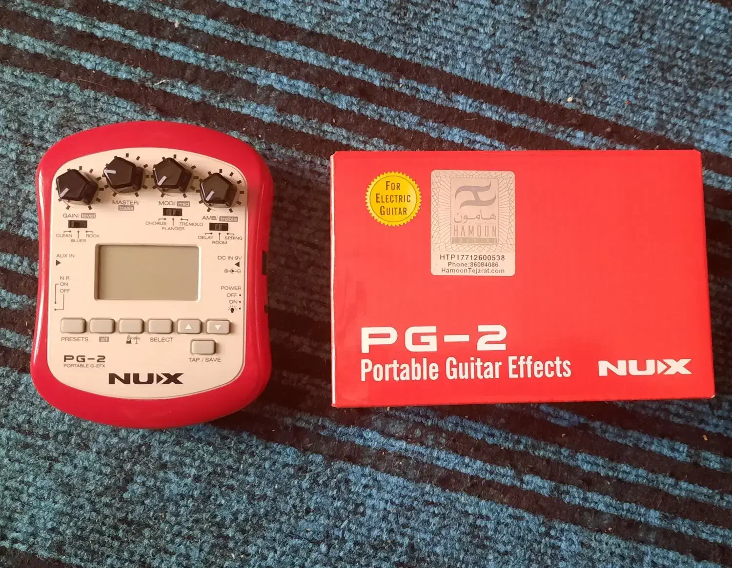 افکت گیتار ناکس|گیتار، بیس، امپلیفایر|عباس‌آباد, |دیوار