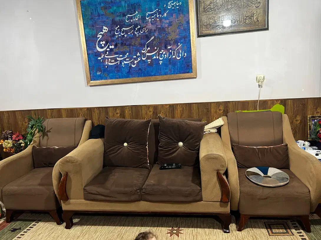 مبل ۷ نفره|مبلمان خانگی و میز عسلی|گرگان, |دیوار