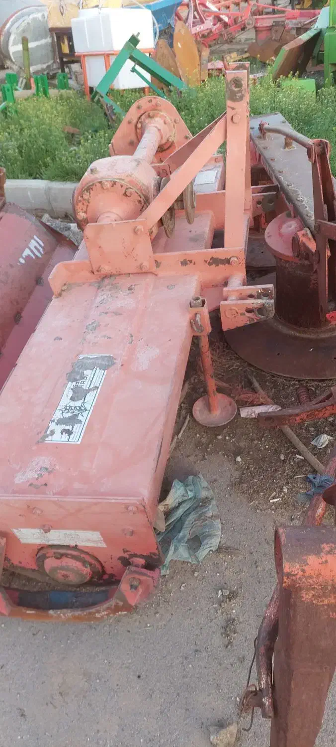 کلوخشکن۴۸پره هادی و گاوآهن۳خیش حاج قربان محمدزاده|ماشینآلات صنعتی|پیر سلیمان, |دیوار