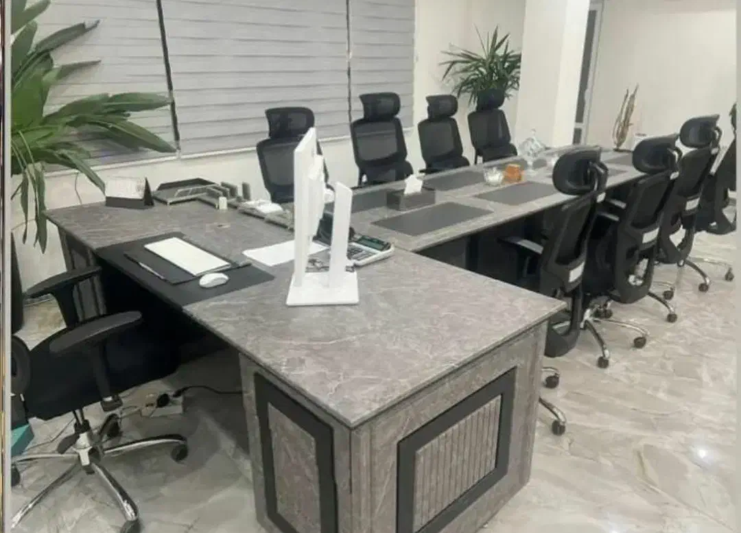 میز شرکتی/صندلی c900/میز و صندلی جلسه|مبلمان اداری|سنندج, |دیوار