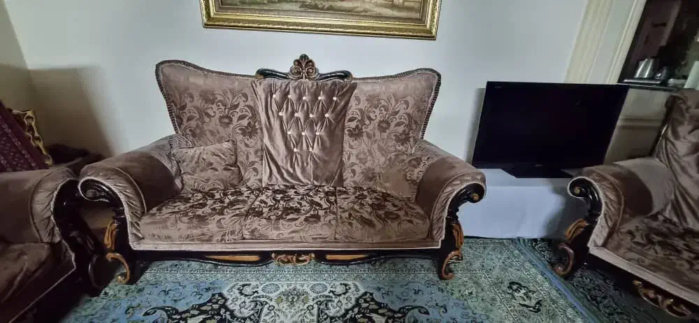 مبل استیل ۷ نفره|مبلمان خانگی و میز عسلی|تهران, جوادیه|دیوار