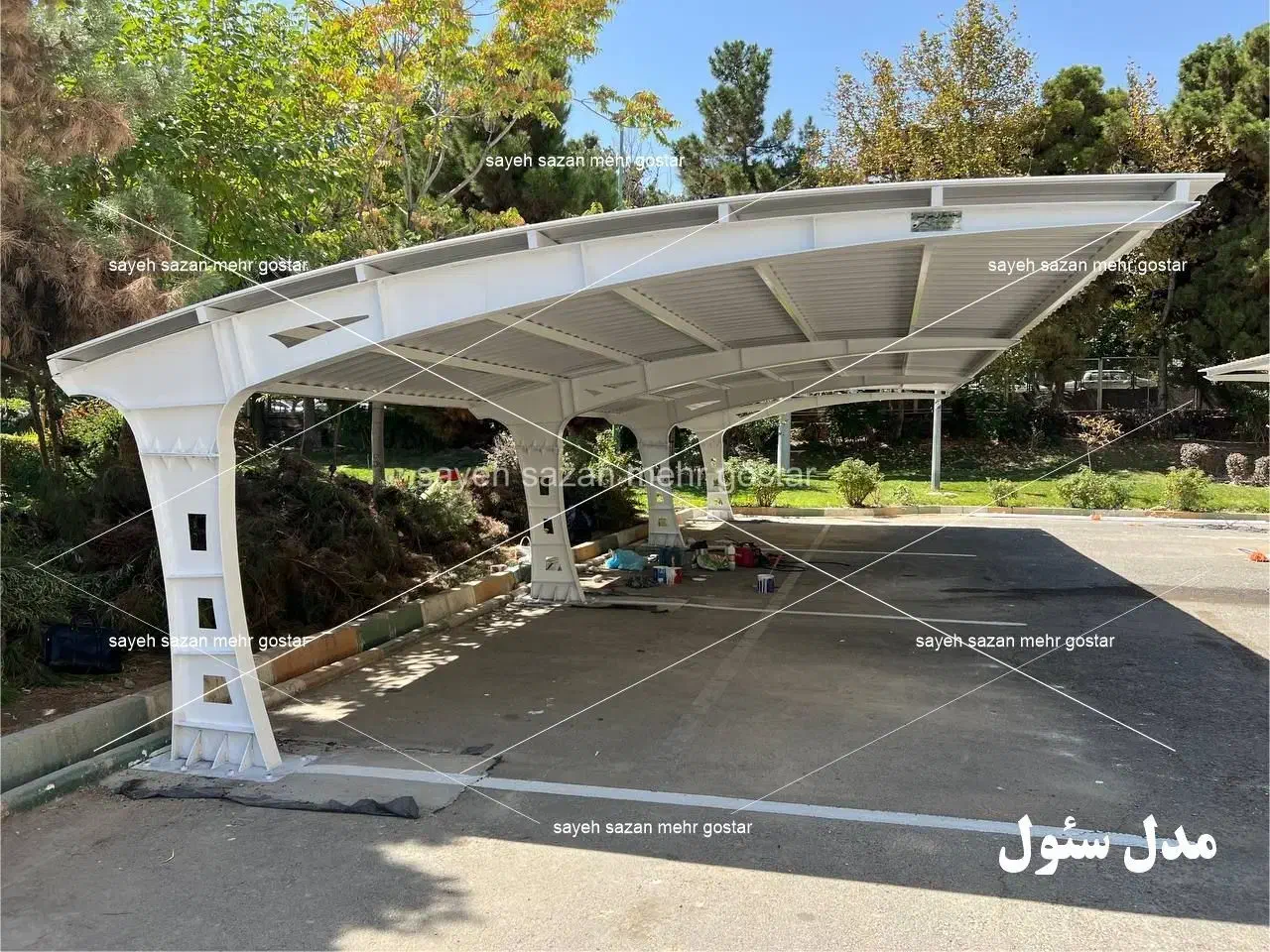 سایبان پارکینگ مدل ویلایی|خدمات پیشه و مهارت|لواسان, |دیوار