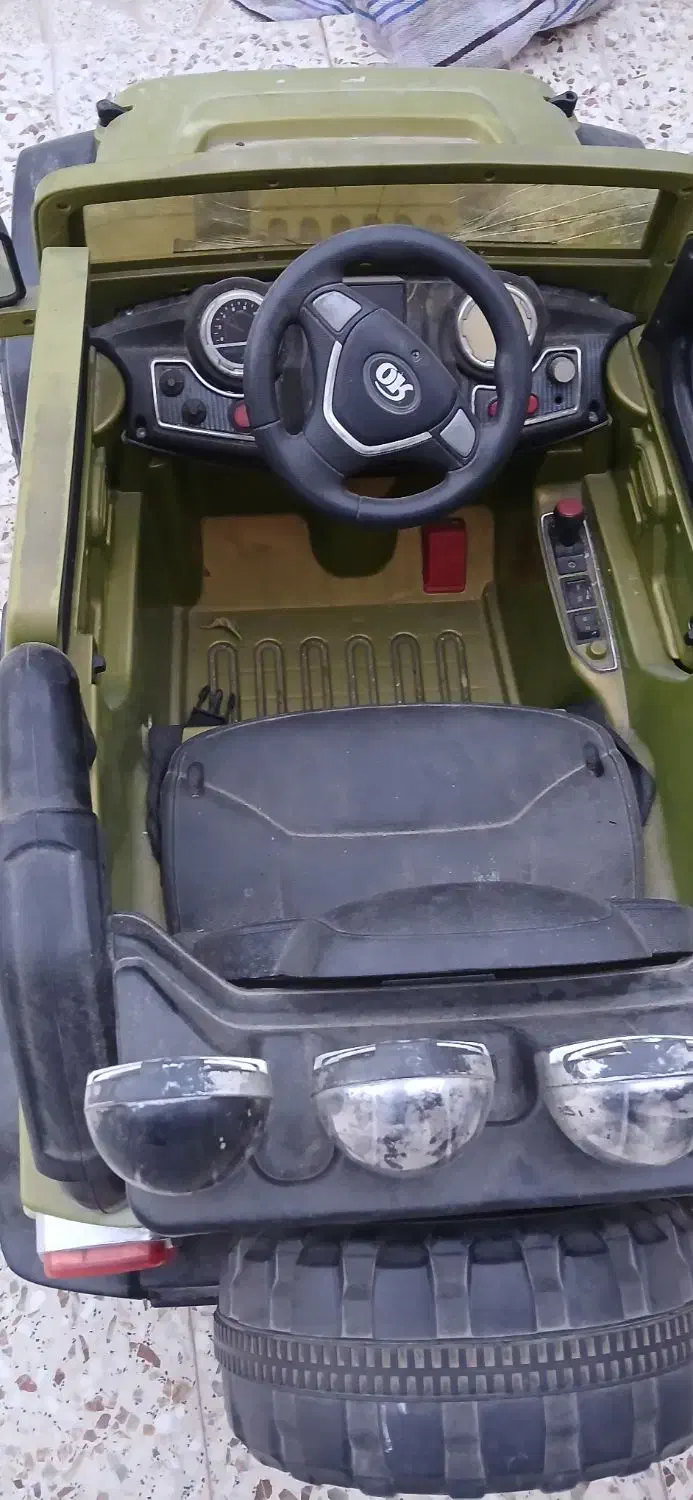 ماشین شارژی ژیپ اسراییلی|اسباب‌‌بازی|مرودشت, رامجرد یک|دیوار