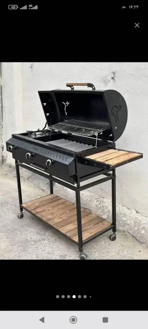 باربیکیو مشکی براق ۱/۲|اجاق گاز و لوازم برقی پخت‌وپز|تهران, مولوی|دیوار