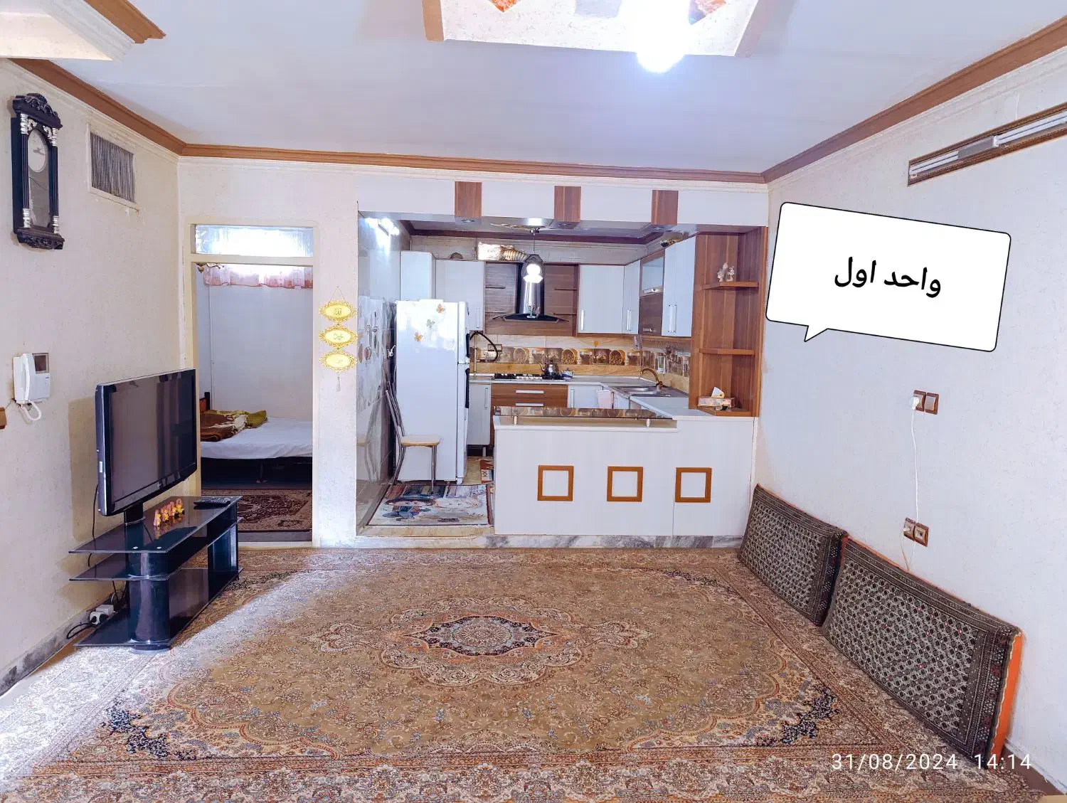 اجاره/سویت/سوییت/روزانه/ماهیانه منزل ۹۰ نزدیک حرم|اجارهٔ کوتاه‌مدت آپارتمان و سوئیت|مشهد, راه آهن|دیوار