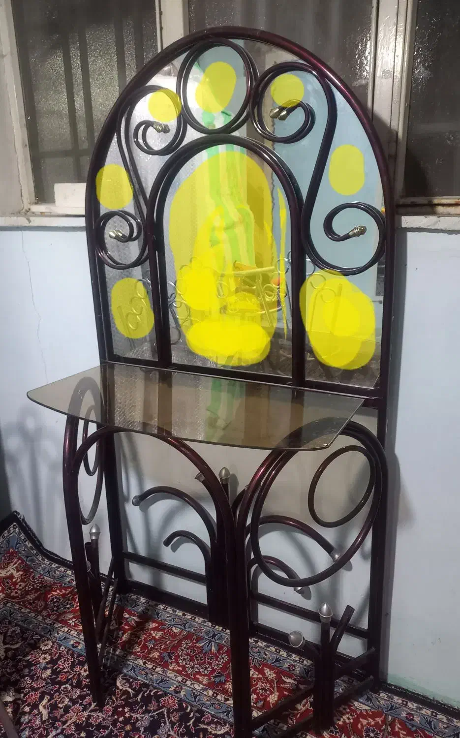 آینه کنسول|مبلمان خانگی و میز عسلی|کرمانشاه, |دیوار