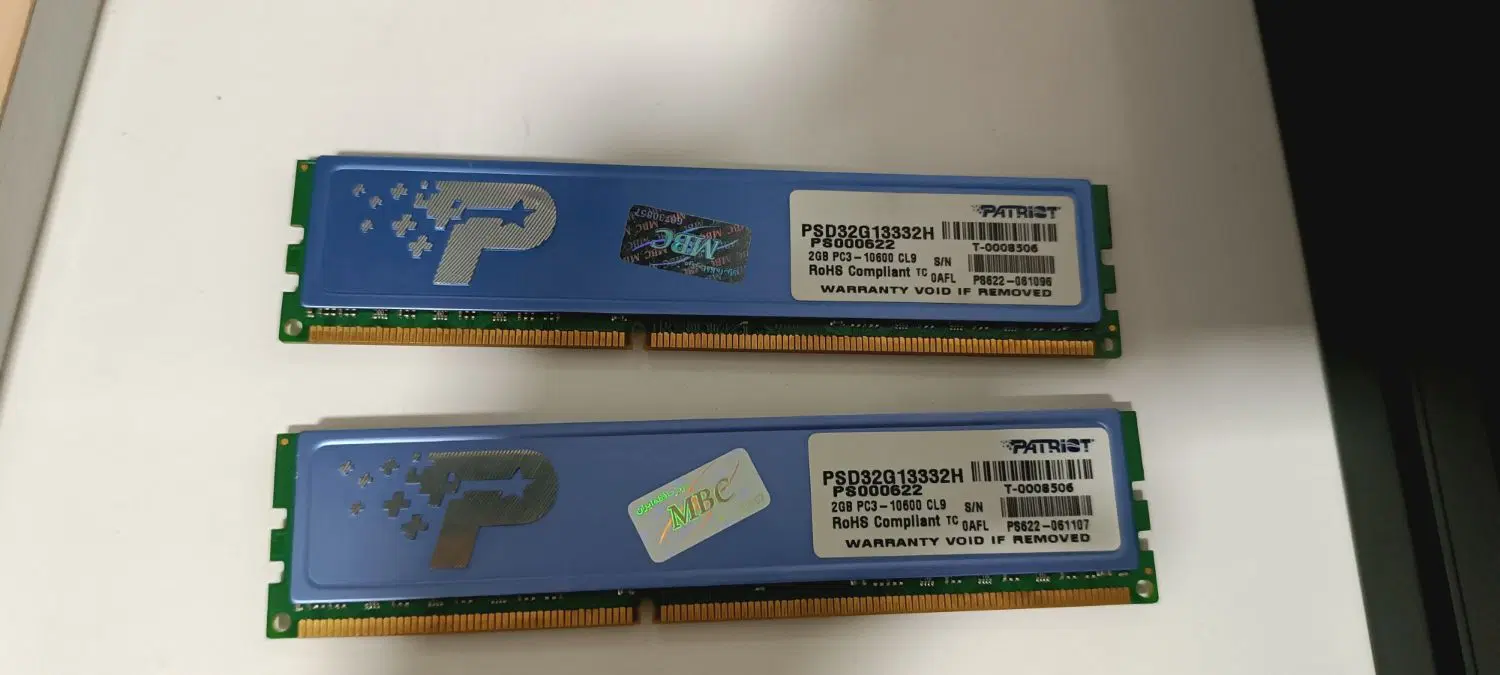 رم DDR3 2|قطعات و لوازم جانبی رایانه|تهران, خواجه نظام الملک|دیوار