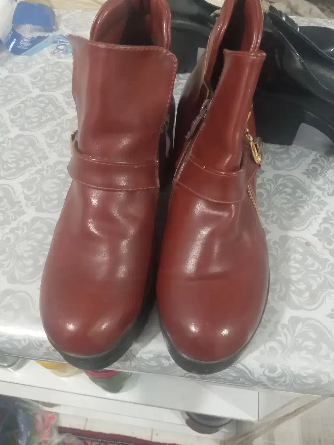 کفش ونیم بوت ۳۹  ۴۰|کیف، کفش، کمربند|خمینی‌شهر, |دیوار