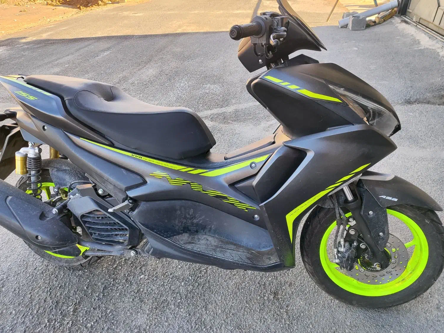 موتور بلنتا ۱۵۵|موتورسیکلت|لنجان, |دیوار