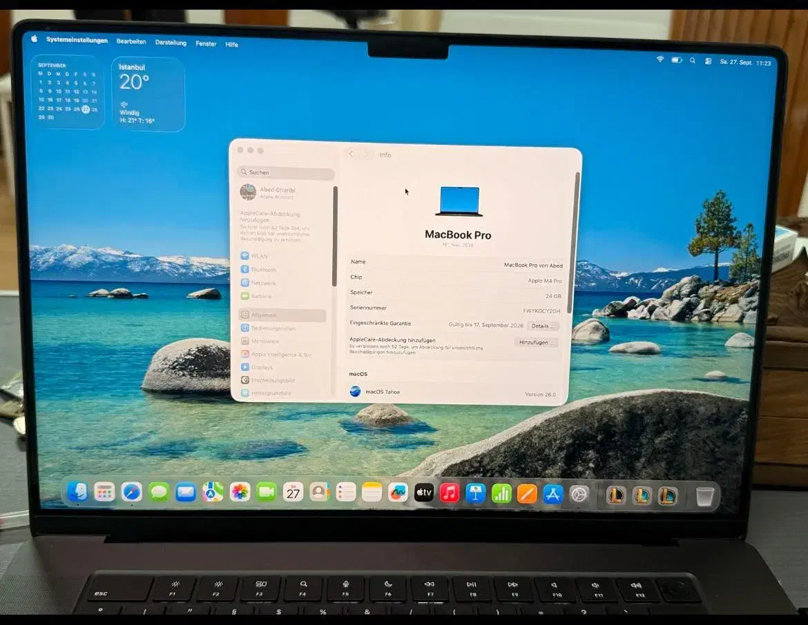 مک بوک Apple Pro 2024 16 M4|رایانه همراه|تهران, گلستان (شهرک راه آهن)|دیوار