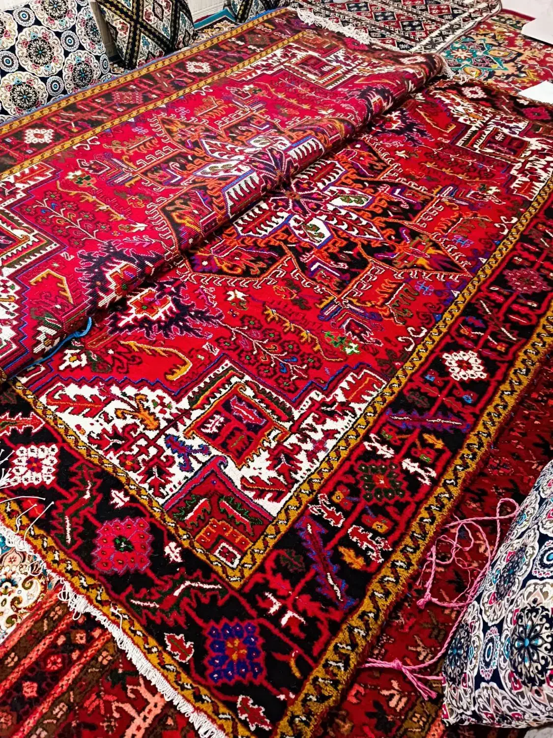 یک جفت|فرش|تبریز, |دیوار