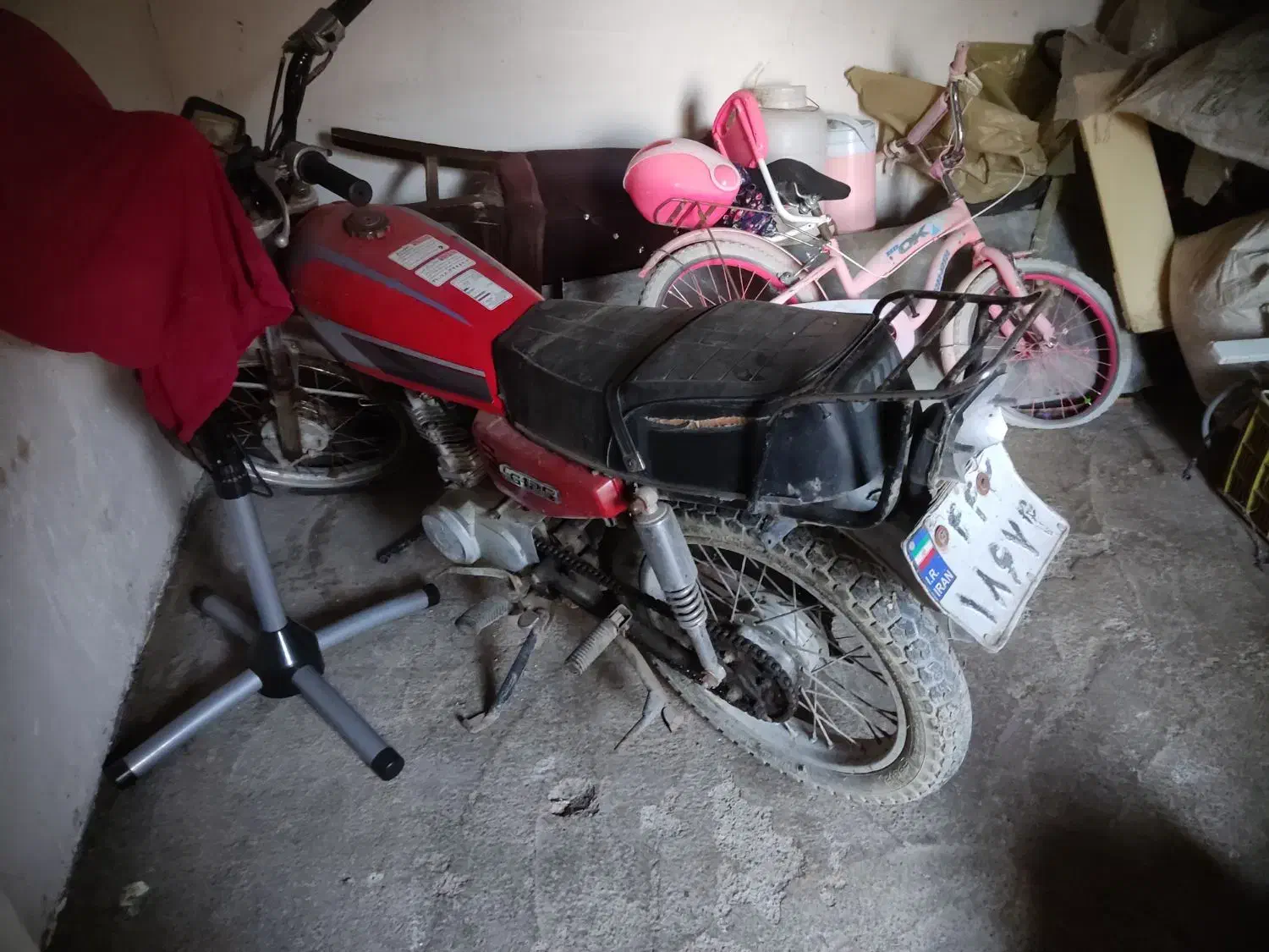 موتورسیکلت هوندا 125|موتورسیکلت|پارسآباد, |دیوار