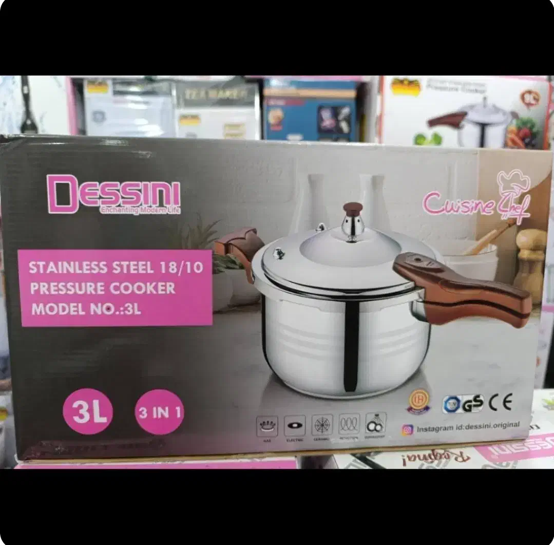 زودپز زود پز ها ۳،۵،۷،۹،۱۱ لیتر دسینی برند ایتالیا|ظروف پختوپز|اصفهان, خواجو|دیوار