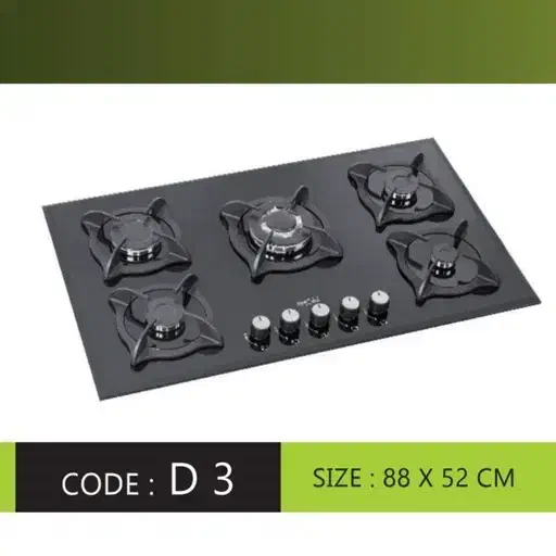 گاز صفحه ای توکار صفحه شیشه g220|اجاق گاز و لوازم برقی پختوپز|شیراز, کوشک میدان|دیوار