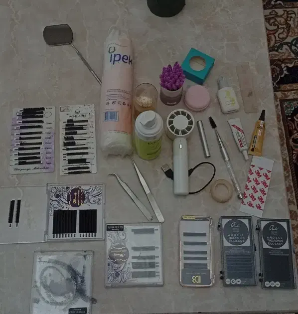 وسایل اکستنشن مژه|آرایشی، بهداشتی، درمانی|روانسر, |دیوار