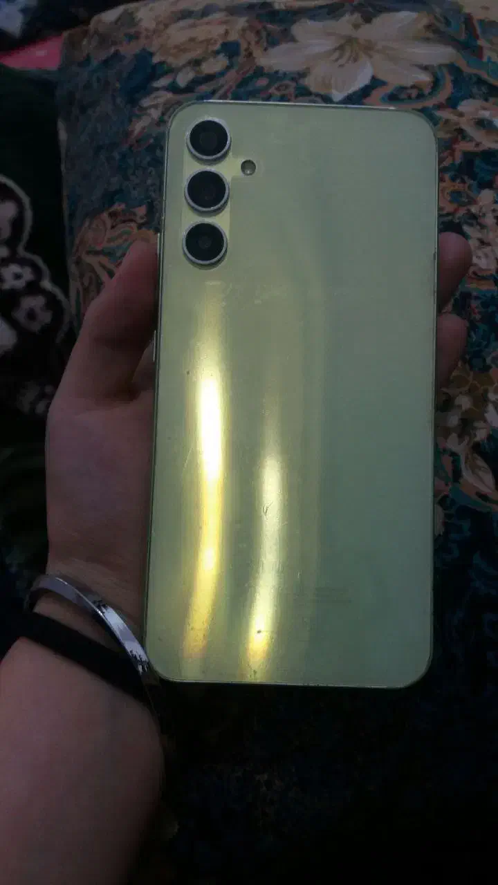 گوشی سامسونگ آ۳۴ سبز رنگ|موبایل|اردبیل, |دیوار