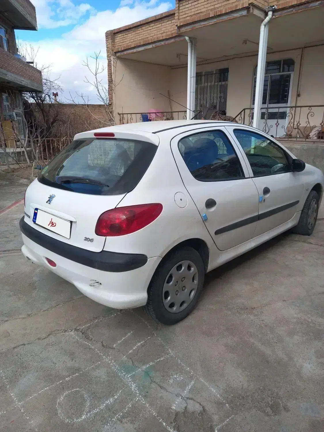 ۲۰۶ تیپ ۲|خودرو سواری و وانت|خوی, |دیوار