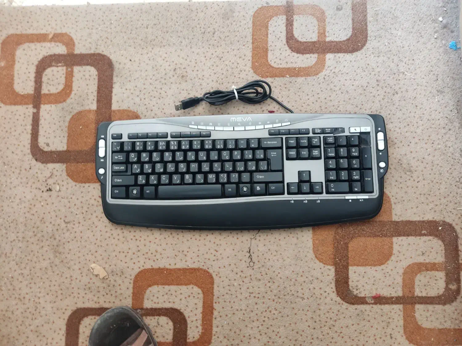 کیبرد نرم راحت تمیز و پاور و دی وی دی رایتر|قطعات و لوازم جانبی رایانه|بوشهر, |دیوار