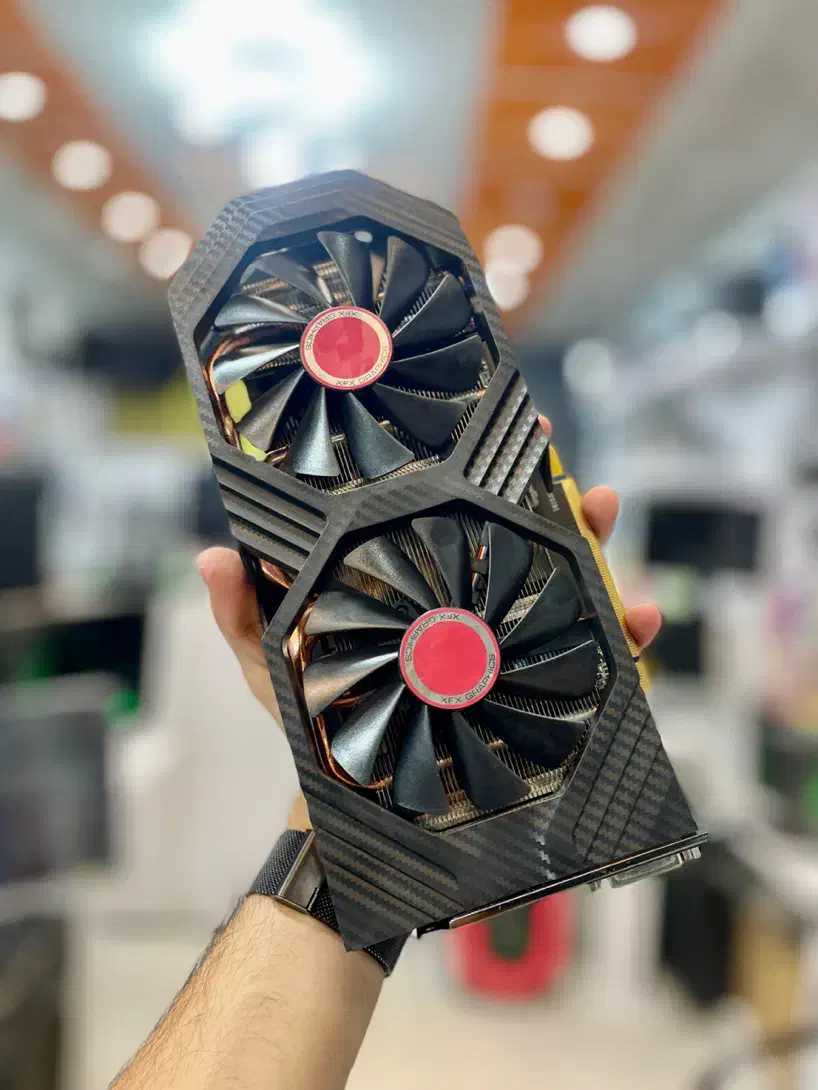 کارت گرافیکXFX RX580آماده گیم سنگین و رندر حرفه‌ای|قطعات و لوازم جانبی رایانه|یزد, |دیوار