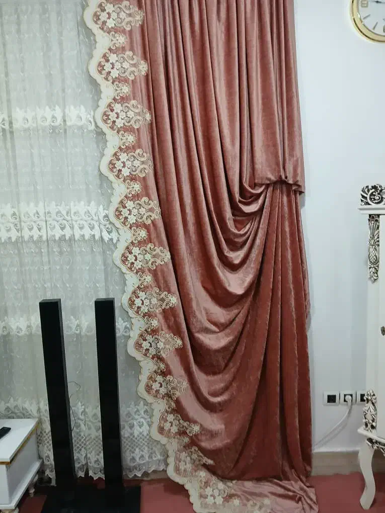 پرده شال وکتیبه|پرده، رانر، رومیزی|نهاوند, |دیوار