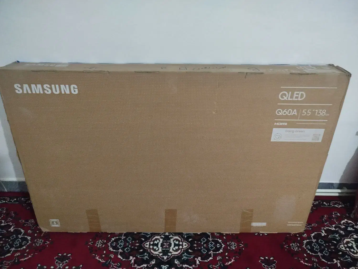 جعبه تلویزیون سامسونگ ۵۵ اینچ|تلویزیون و پروژکتور|پاکدشت, پاکدشت (مامازند)|دیوار