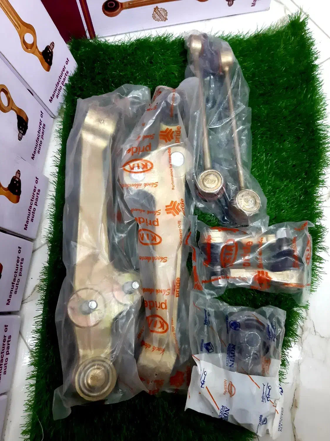 جلوبندی پراید پژو تیبا... لنت ترمز شمع بوش|قطعات یدکی و لوازم جانبی|قرچک, قشلاق جیتو|دیوار