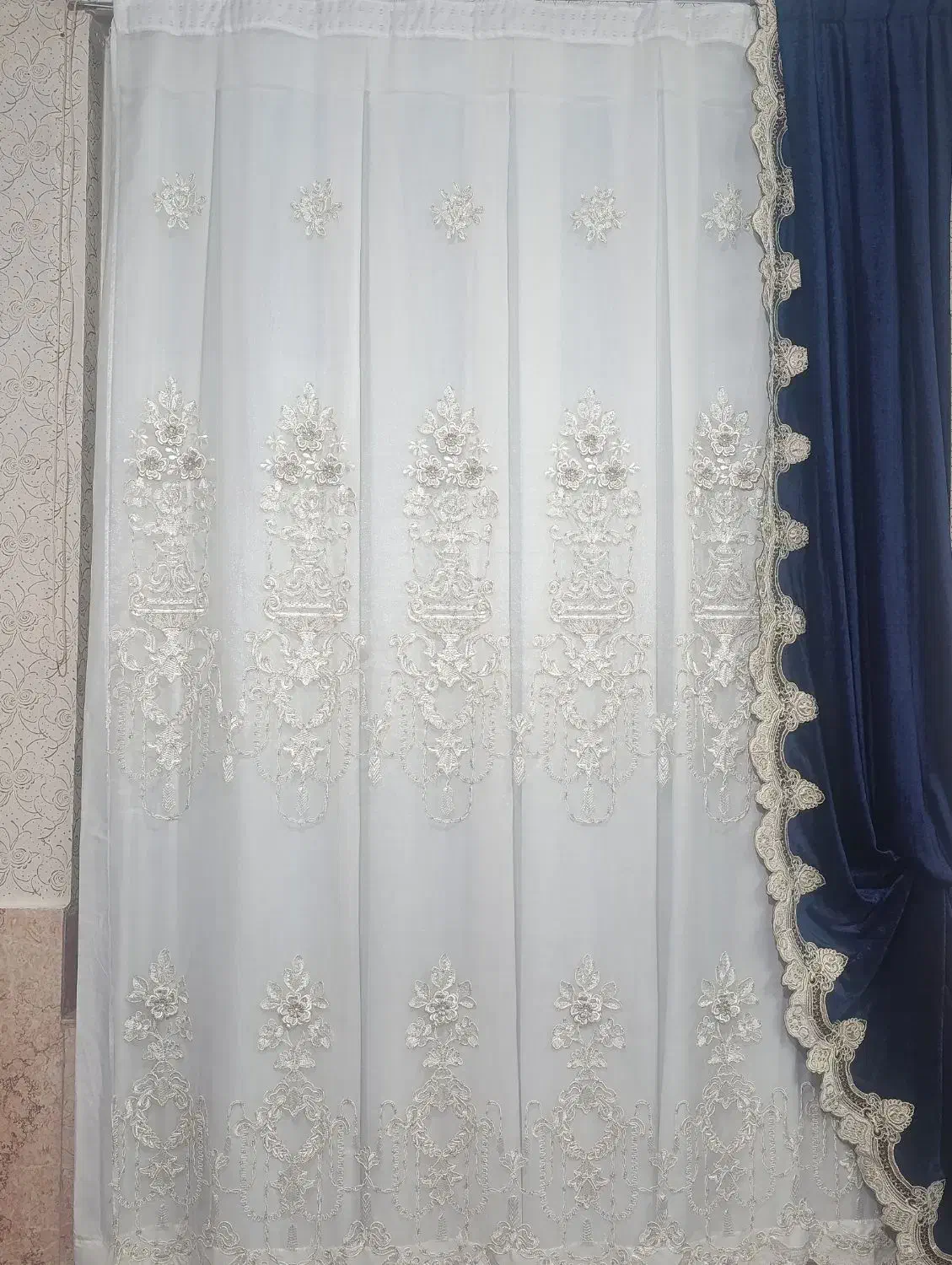 دو عد پرده|پرده، رانر، رومیزی|مشهد, طرق|دیوار