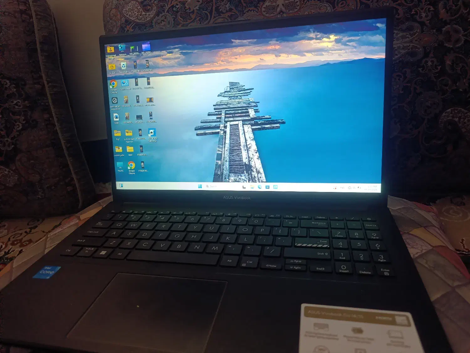 لپتاپ ایسوس نسل 13 i3|رایانه همراه|رفسنجان, |دیوار