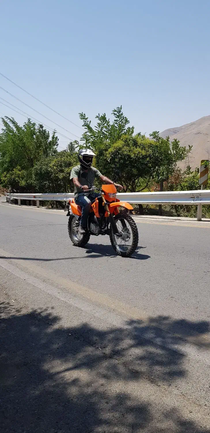 موتور سیکلت تریل بهرو ۲۰۰سی‌سی طرح KTM|موتورسیکلت|فردیس, شهرک گلها|دیوار