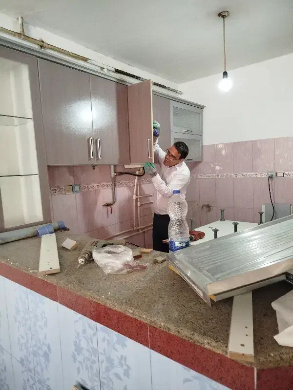 نصب و‌تعمیر کابینت کمد دیواری و غیره|خدمات پیشه و مهارت|اردبیل, |دیوار