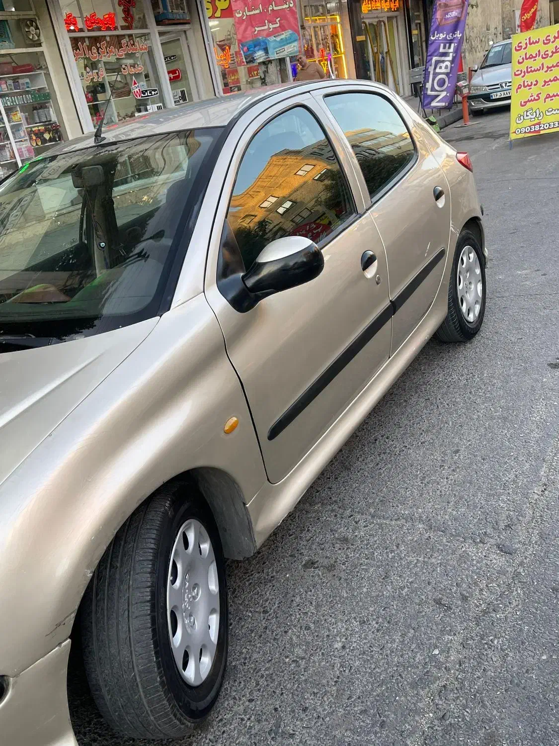 206 بژ مدل 86|خودرو سواری و وانت|کرج, احدآباد|دیوار