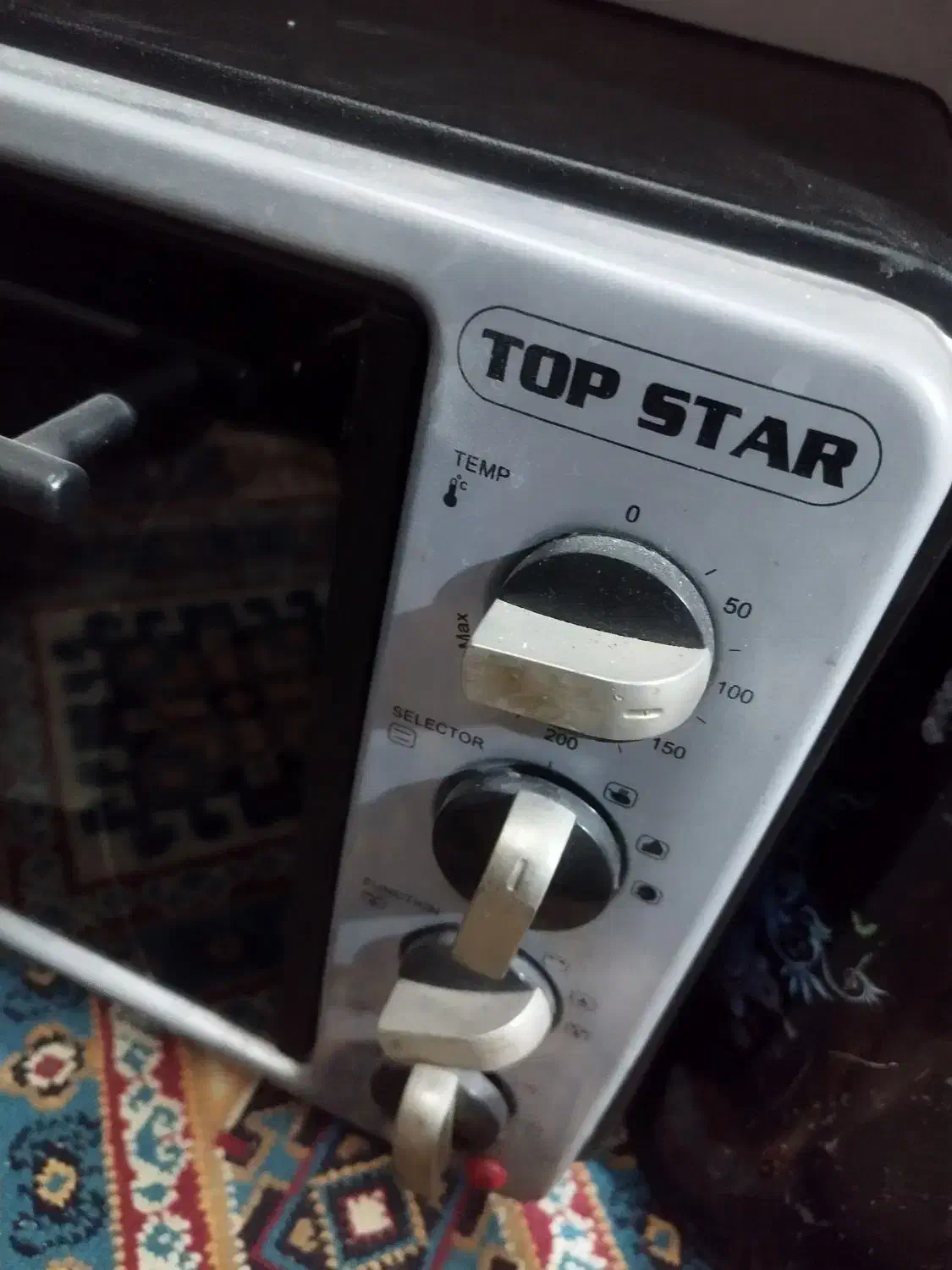 توستر سایز بزرگ با جوجه گردون در حد نو نو سالم|اجاق گاز و لوازم برقی پختوپز|مشهد, امیر|دیوار