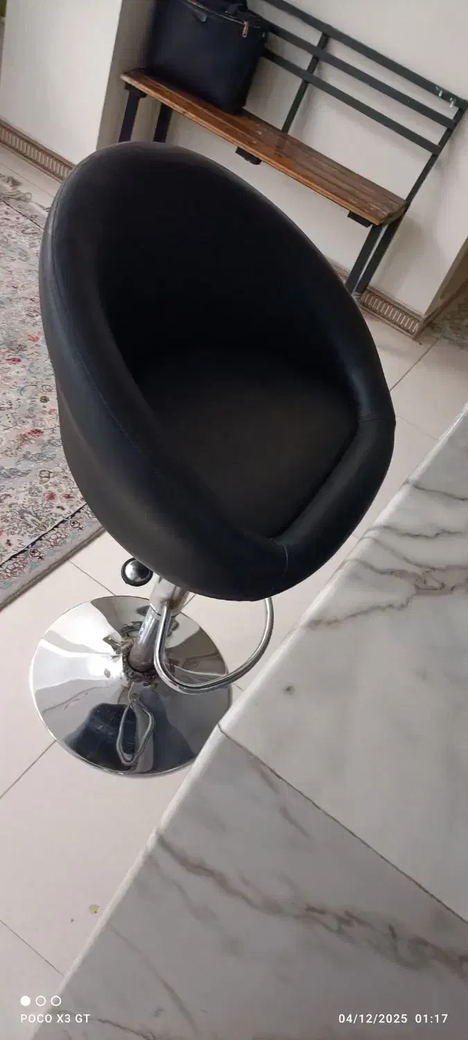 صندلی  چرم جک دار|صندلی و نیمکت|شهریار, شهریار|دیوار