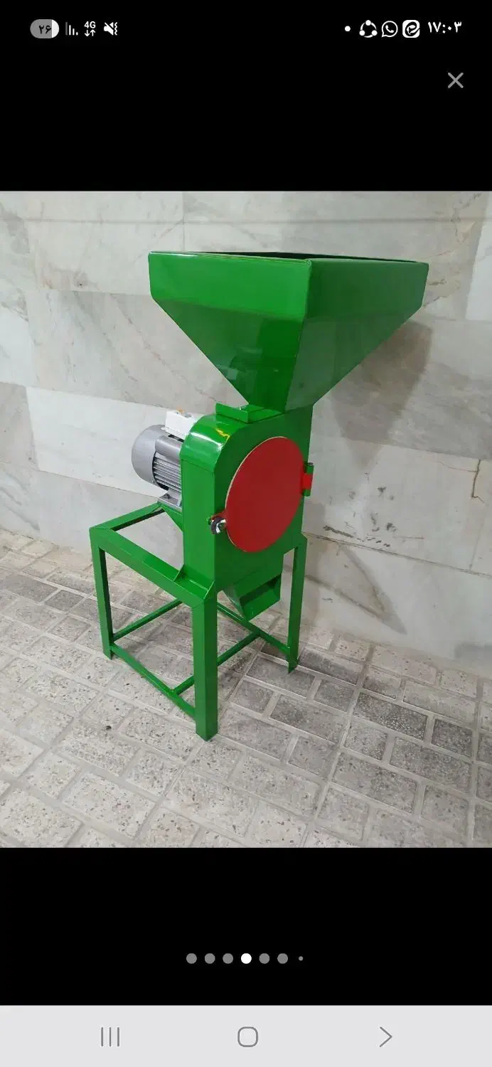 دستگاه علوفه خردکن، آسیاب، چغندرخردکن برقی موتوری|ماشین‌آلات صنعتی|نجف‌آباد, حومه نجف آباد|دیوار
